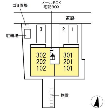 松江市横浜町のアパート