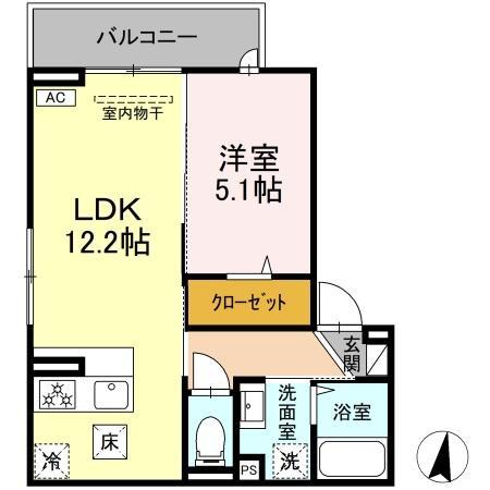松江市横浜町のアパート