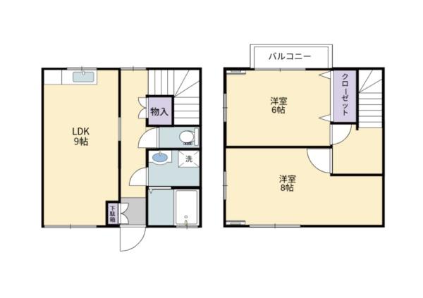 松江市西津田１丁目のアパート
