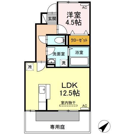 松江市西川津町のアパート