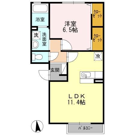 安来市黒井田町のアパート