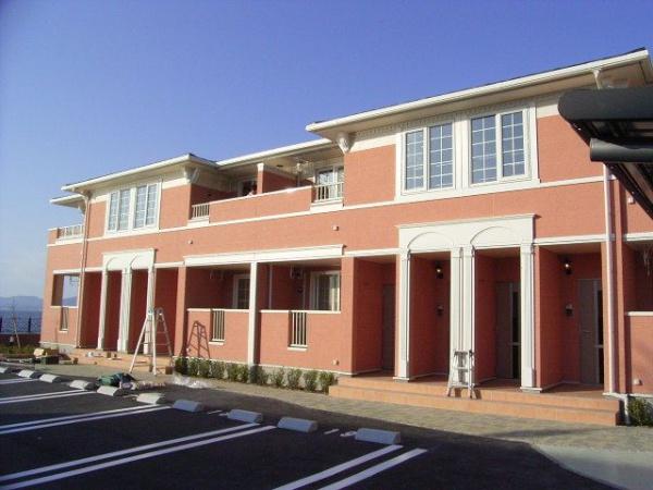 松江市玉湯町湯町のアパート