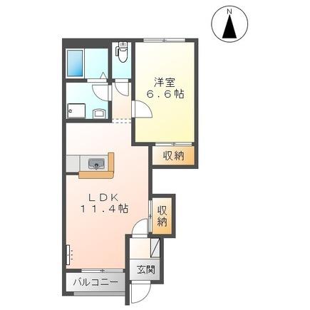 松江市東出雲町意宇南６丁目のアパート