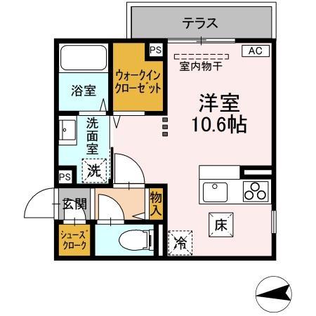松江市横浜町のアパート