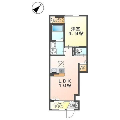 松江市乃木福富町のアパート
