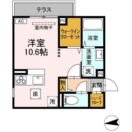 松江市横浜町のアパート