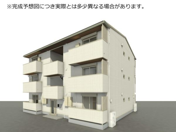 松江市横浜町のアパート