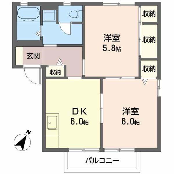 松江市東奥谷町のアパート
