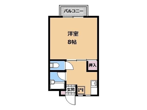 松江市西川津町のアパート
