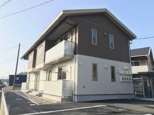 松江市山代町のアパート