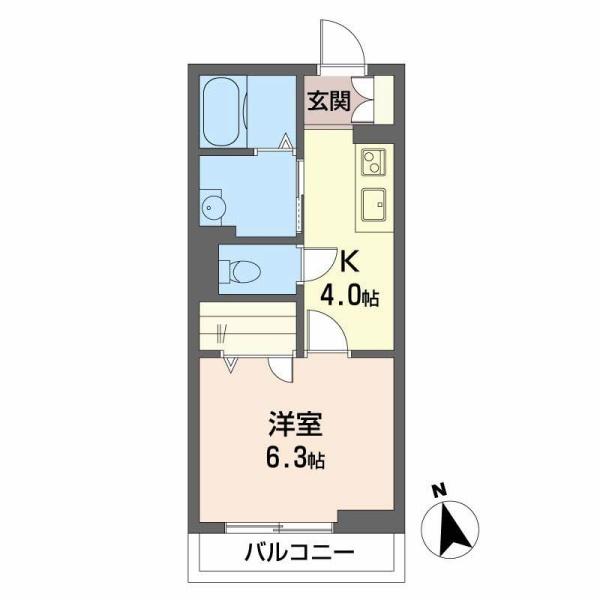 松江市東朝日町のアパート