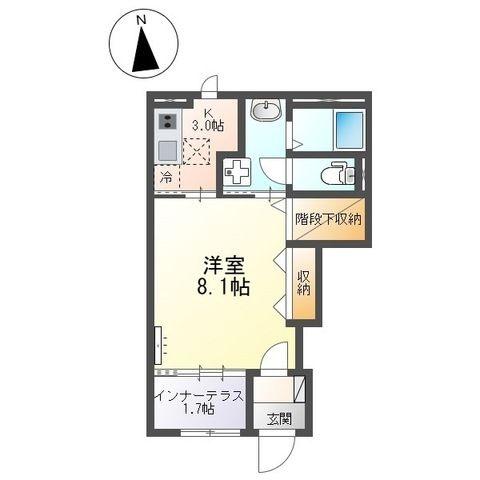 松江市南田町のアパート