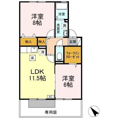 松江市東出雲町錦新町３丁目のアパート