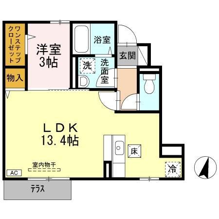 松江市法吉町のアパート