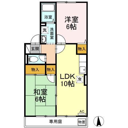 松江市東津田町のアパート