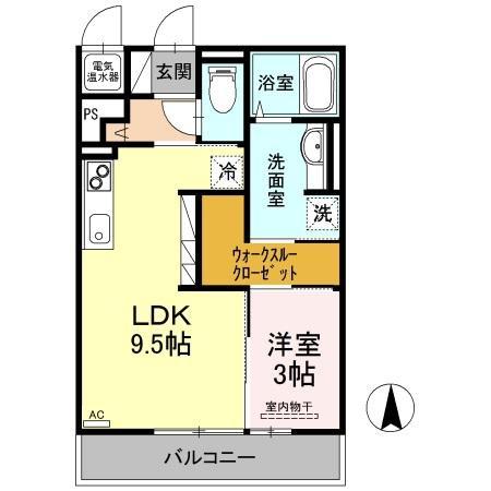松江市学園南１丁目のアパート