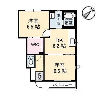 松江市上乃木６丁目のアパート