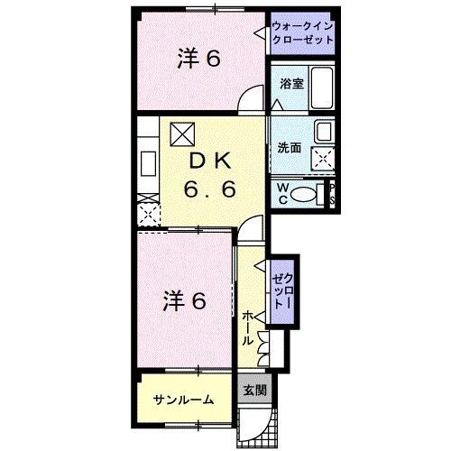 松江市宍道町白石のアパート