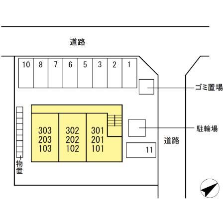 安来市安来町のアパート