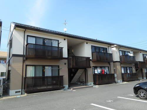 松江市玉湯町湯町のアパート
