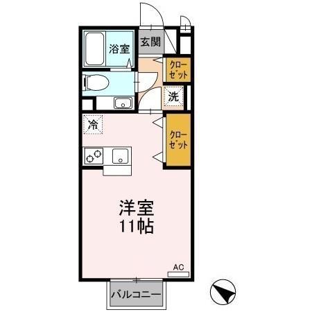 松江市西川津町のアパート