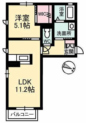 松江市西川津町のアパート