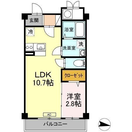 松江市春日町のアパート