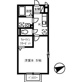松江市西川津町のアパート