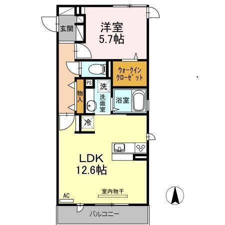 松江市西津田６丁目のアパート