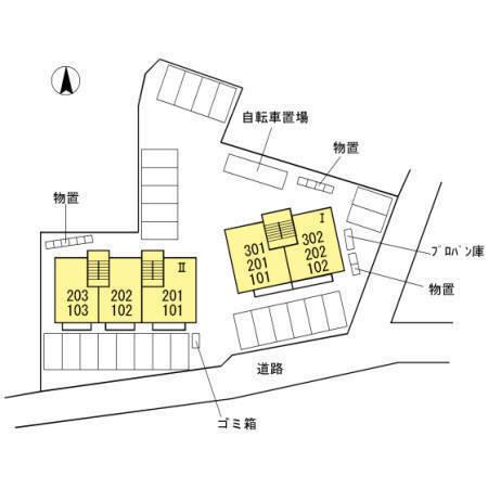 松江市上乃木６丁目のアパート