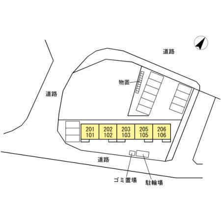 松江市玉湯町布志名のアパート