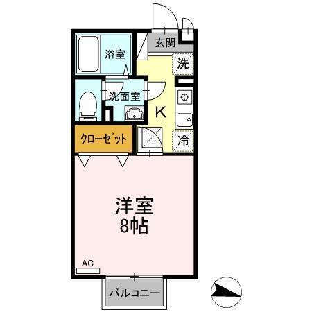 松江市西川津町のアパート