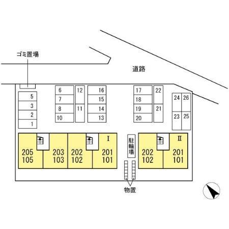 松江市東出雲町錦新町３丁目のアパート