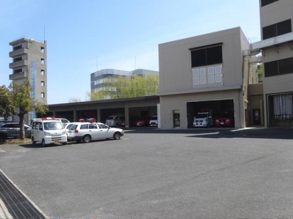 松江市学園南1丁目のアパート(松江北消防署)