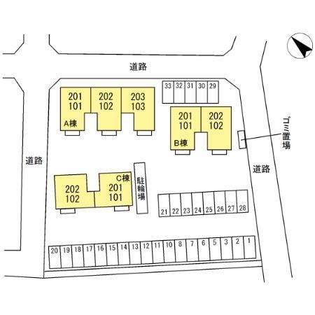 松江市東出雲町錦新町７丁目のアパート