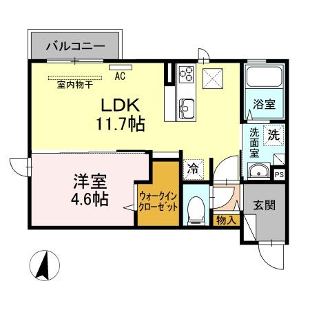 松江市西津田３丁目のアパート