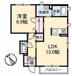 松江市東津田町のアパート