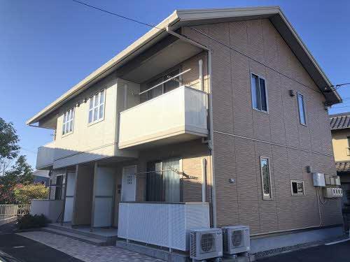 松江市山代町のアパート
