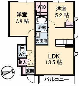 松江市浜佐田町のアパート
