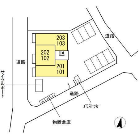 松江市上乃木１丁目のアパート