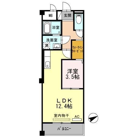 松江市上乃木５丁目のアパート