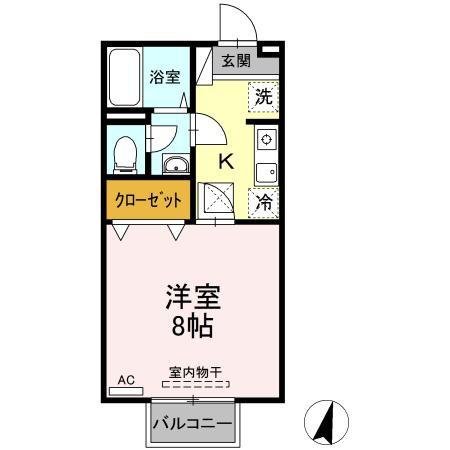 松江市西川津町のアパート