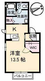 松江市西川津町のアパート