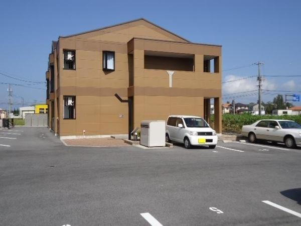 松江市玉湯町湯町のアパート
