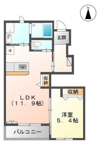 松江市学園南１丁目のアパート