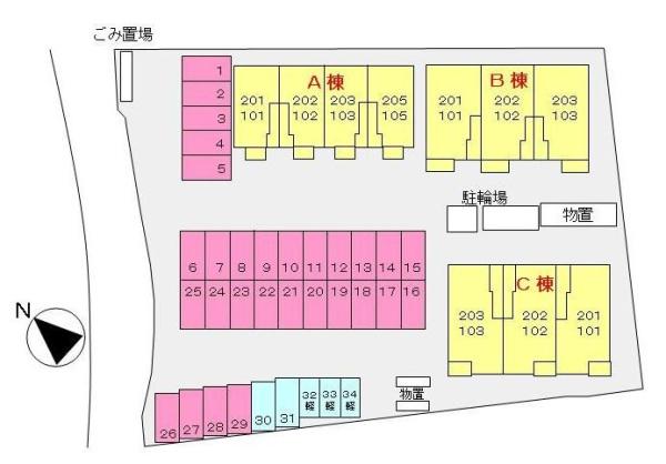 松江市東出雲町出雲郷のアパート