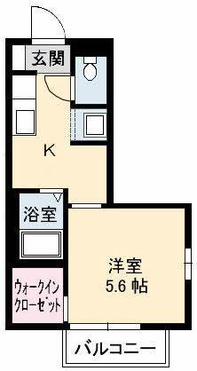 松江市北田町のアパート