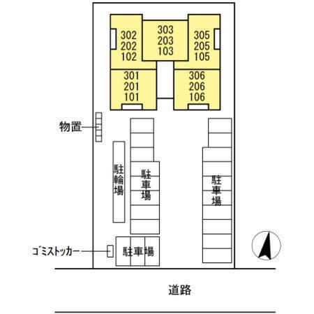 松江市東朝日町のアパート