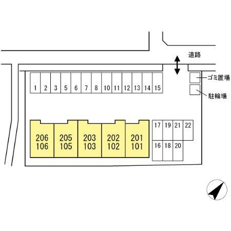 松江市西川津町のアパート