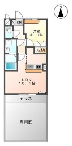 松江市矢田町のアパート